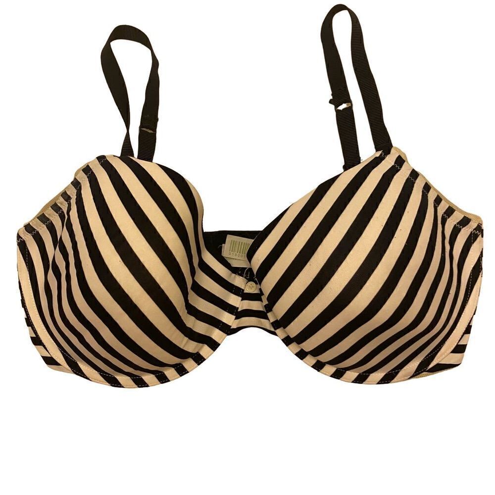 ‎Motherhood Maternity Striped Nursing Bra